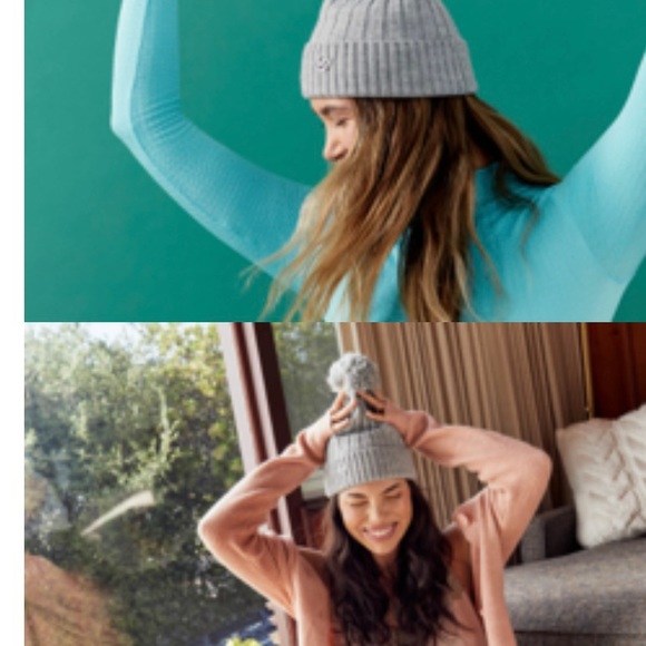 Michael Kors gray beanie with Pom ❄️♦️ - Picture 4 of 8